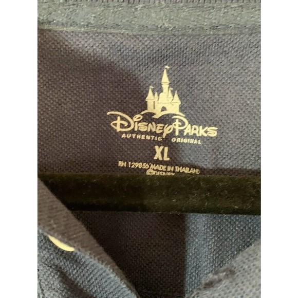2012 Disney Parks Men’s Blue Polo Shirt Size Extra Large/XL - Picture 4 of 4
